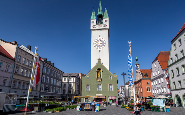 Marktplatz in Straubing