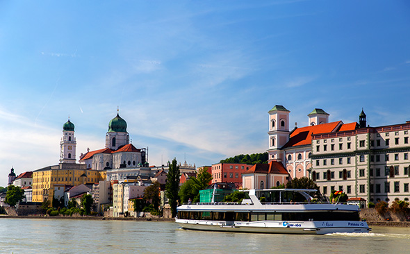 Passau mit Dom St. Stephan