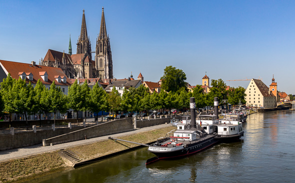 Am Donauufer, Regensburg