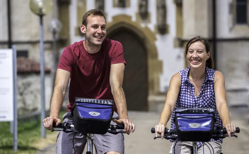 Radfahrer, Blaubeuren