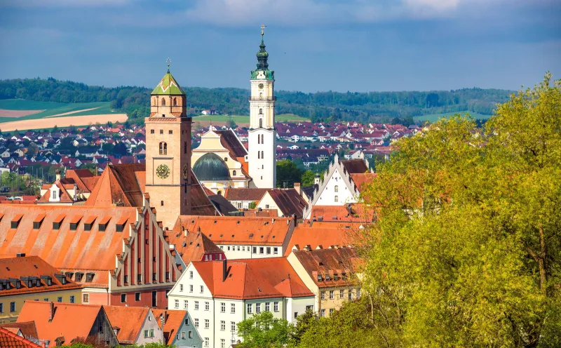 Blick über Donauwörth