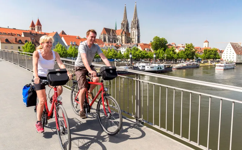 Ankunft in Regensburg
