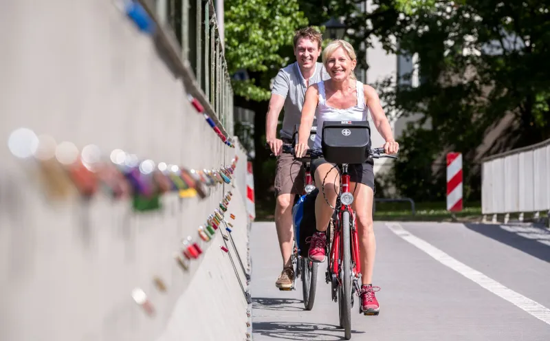 Radfahrer, Regensburg