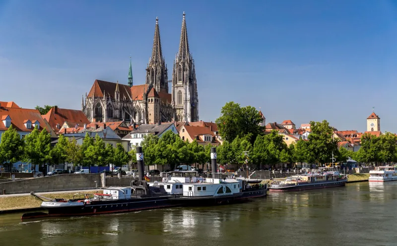 Blick auf den Regensburger Dom