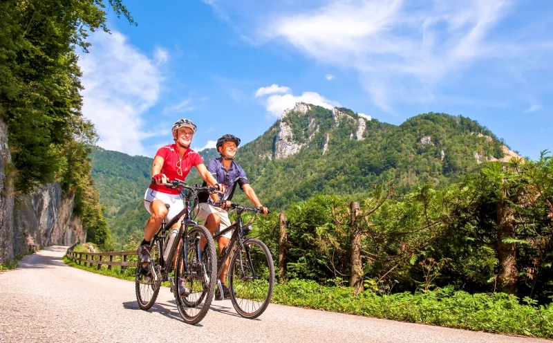 Unterwegs auf dem Rad