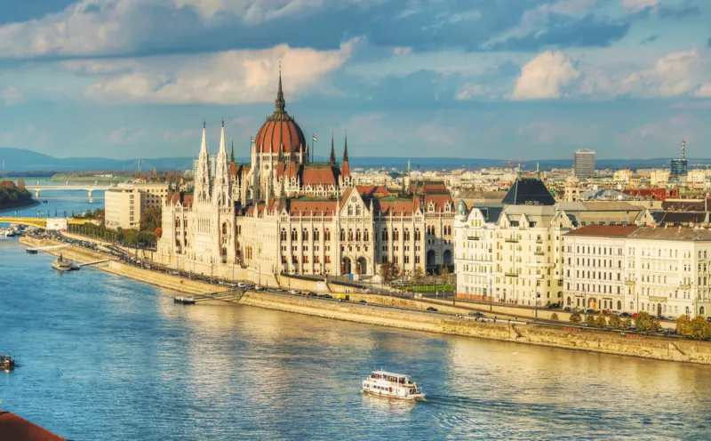 Ankunft in Budapest