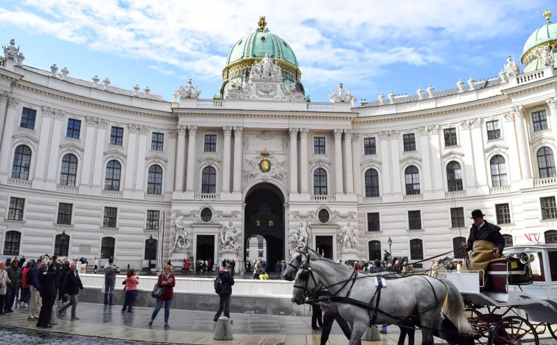 Ankunft in Wien