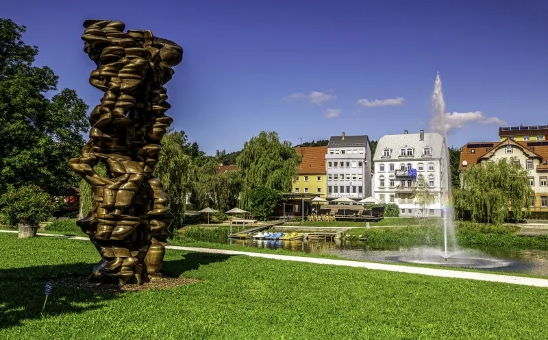 Wasserspiel, Sommer, Tuttlingen