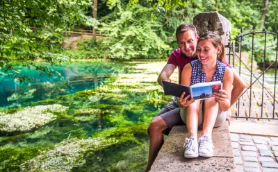 Der Blautopf bei Blaubeuren