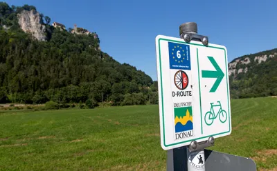 Donau-Radweg-Wegweiser