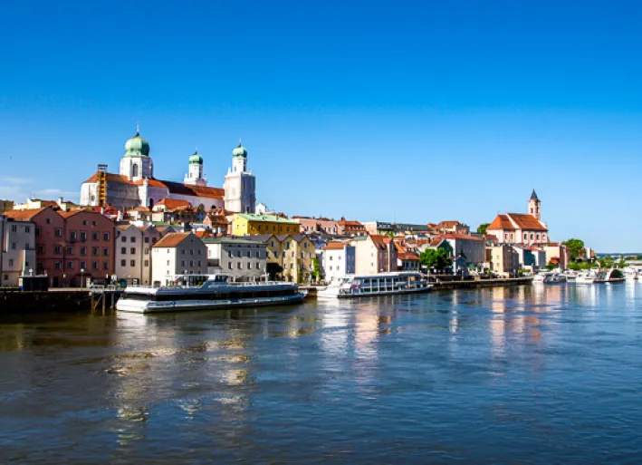 Die Drei-Flüsse-Stadt Passau
