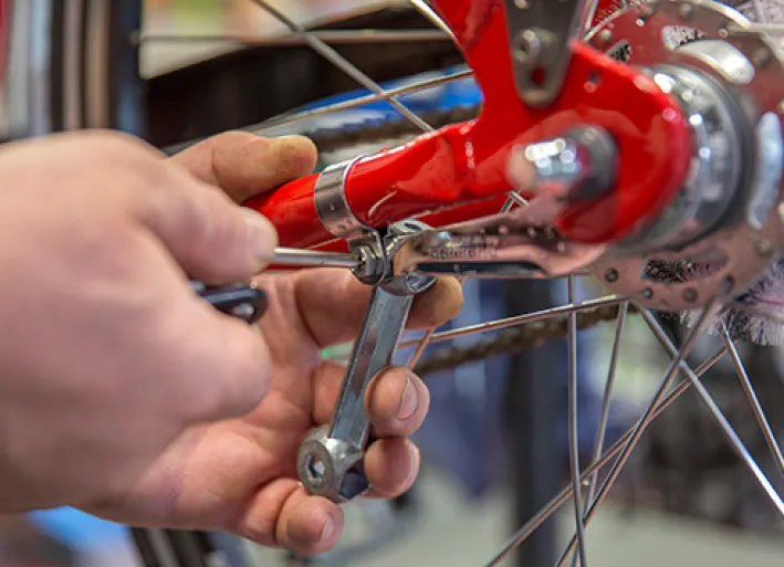 Hier wird gerade umgebaut