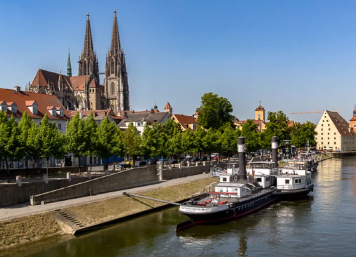 Am Donauufer, Regensburg