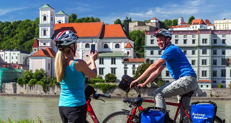 Passau am Donau-Radweg