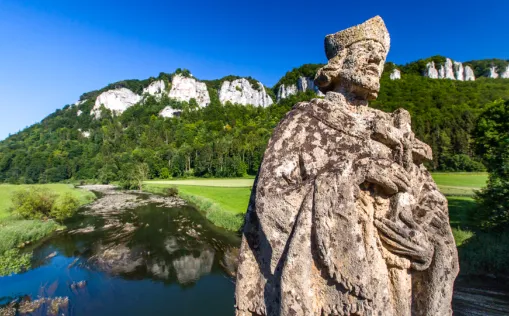 Radwandern an der oberen Donau