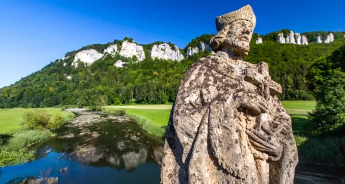 Radwandern an der oberen Donau